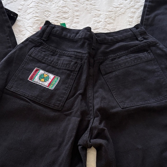 BNWT VINTAGE women’s Black Jeans by Cross Colours - Picture 10 of 15